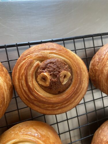 croissant cuor nocciola
