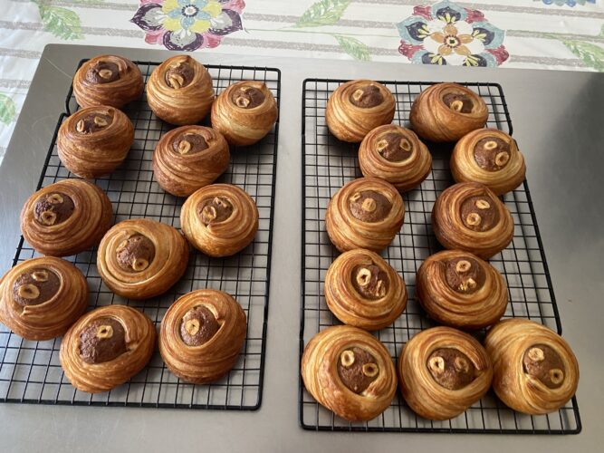 croissant cuor nocciola