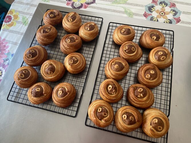 croissant cuor nocciola