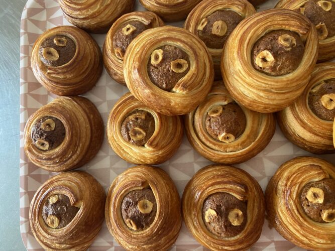 croissant cuor nocciola