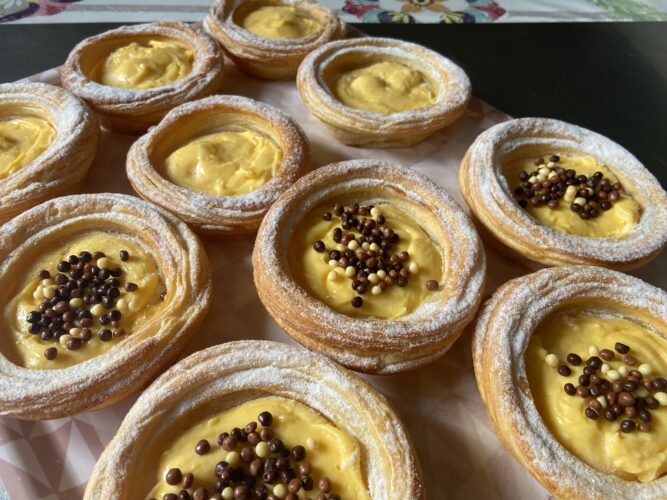 croissant tart