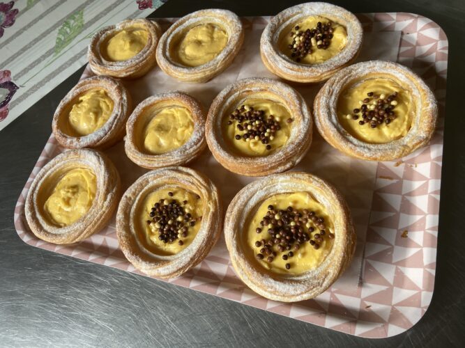 croissant tart