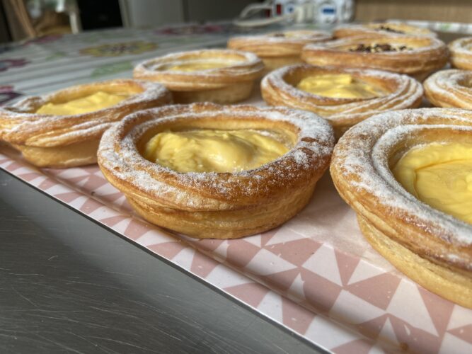 croissant tart