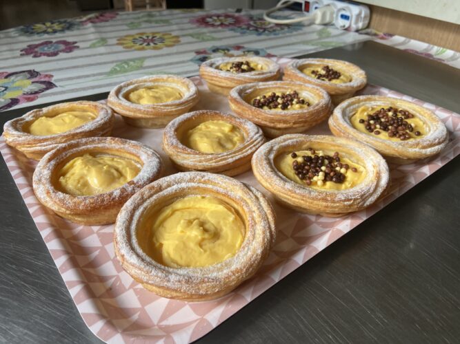 croissant tart