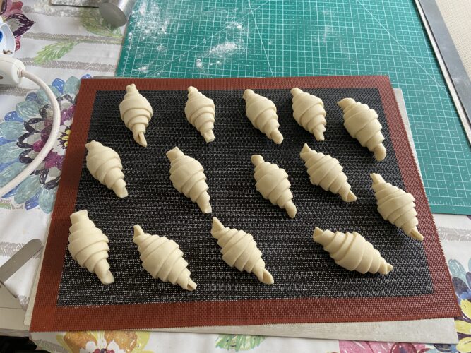 croissant tart