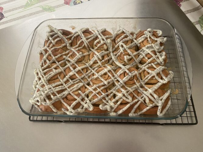 lemon poppy seed buns