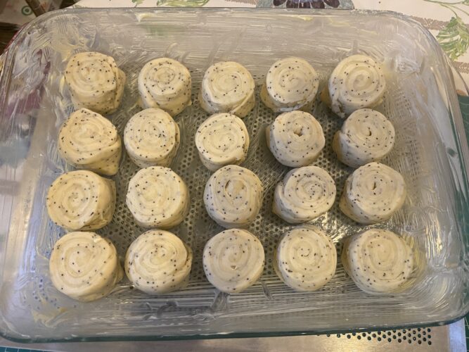 lemon poppy seed buns