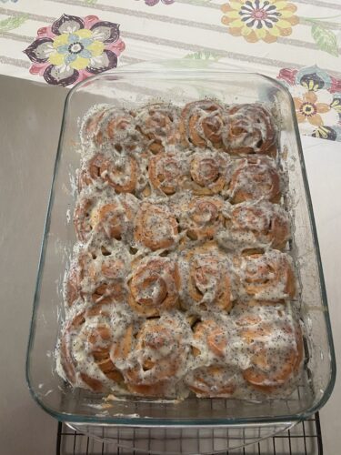 lemon poppy seed buns
