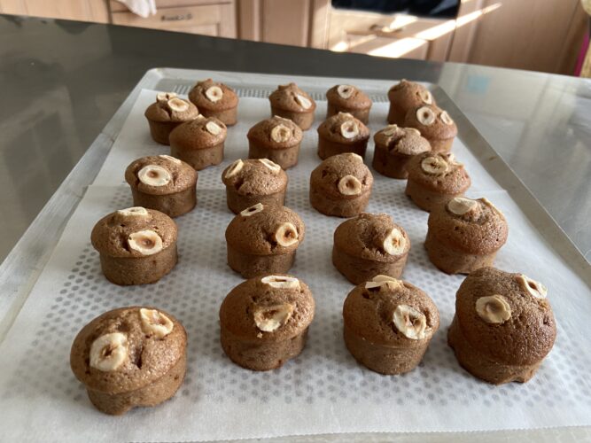 minicake nocciola cioccolato