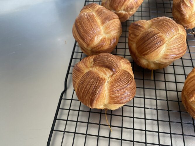 nodo gomitolo chignon