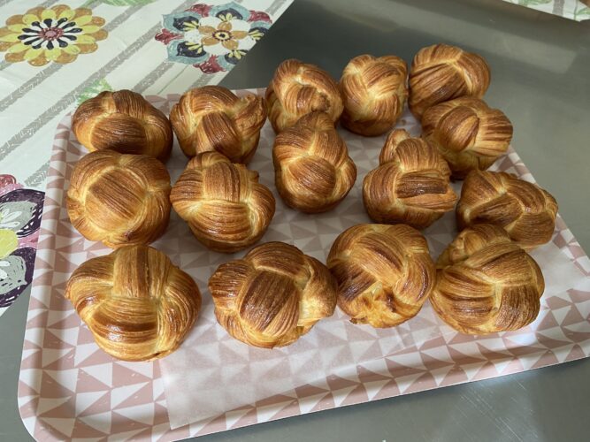 nodo gomitolo chignon