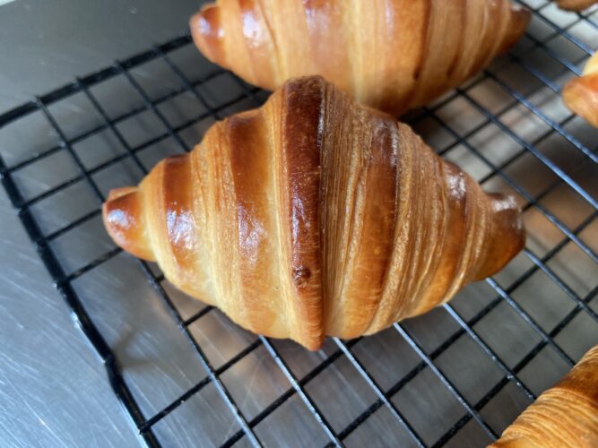 croissant topping