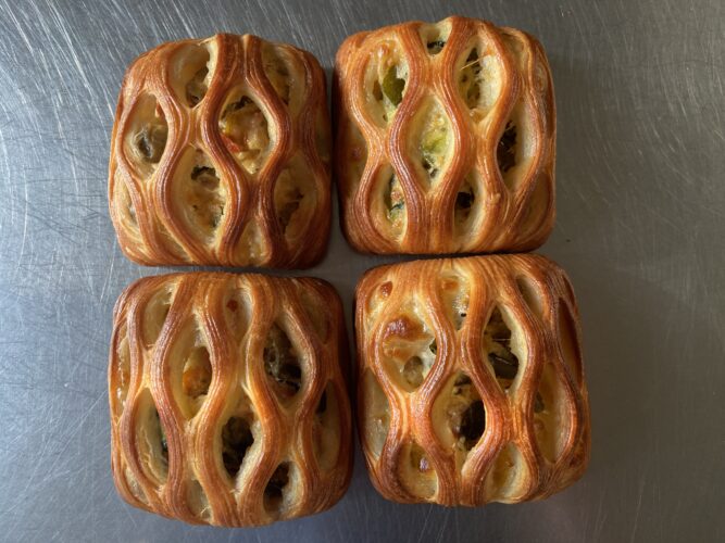 fagottino croissant verdure