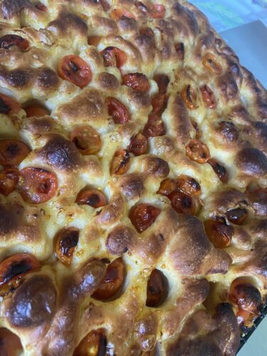 focaccia pomodori