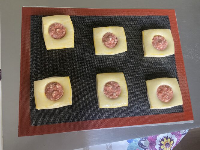 pizzette croissant