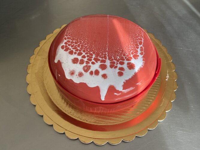 torta moderna yogurt fragola