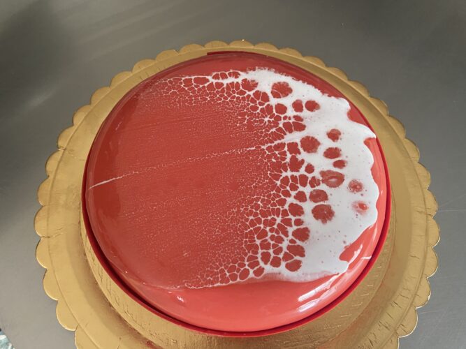 torta moderna yogurt fragola
