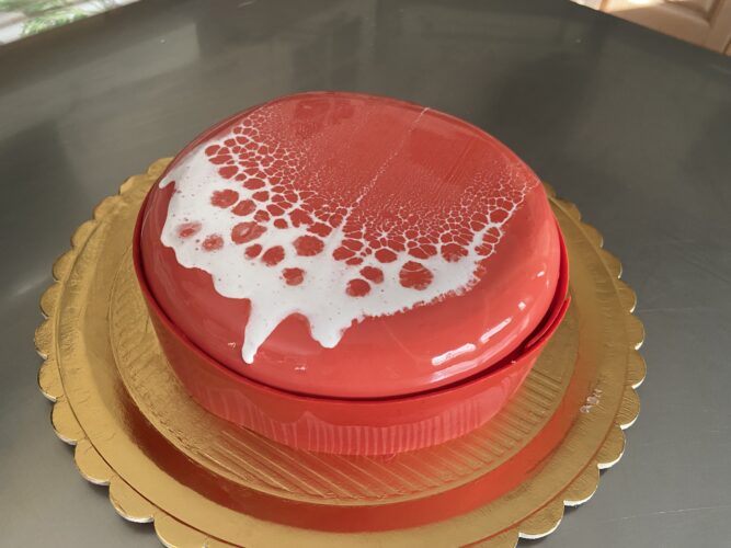 torta moderna yogurt fragola