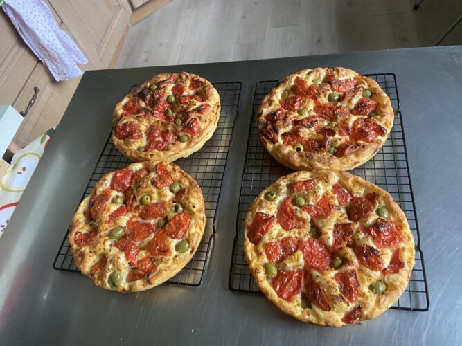 focaccia barese semola patata pomodori