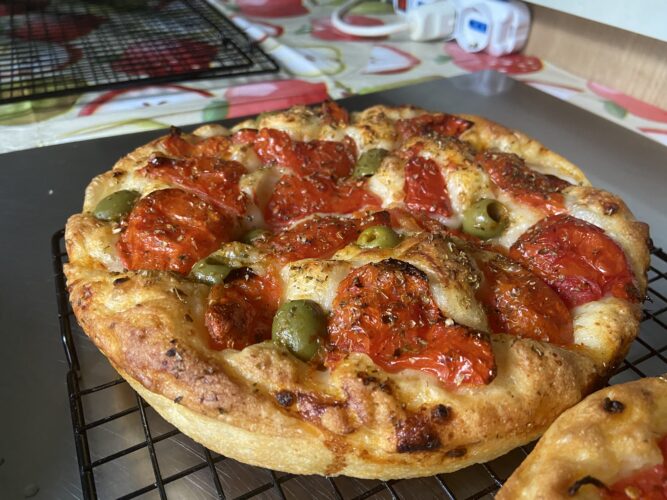 focaccia barese semola patata pomodori