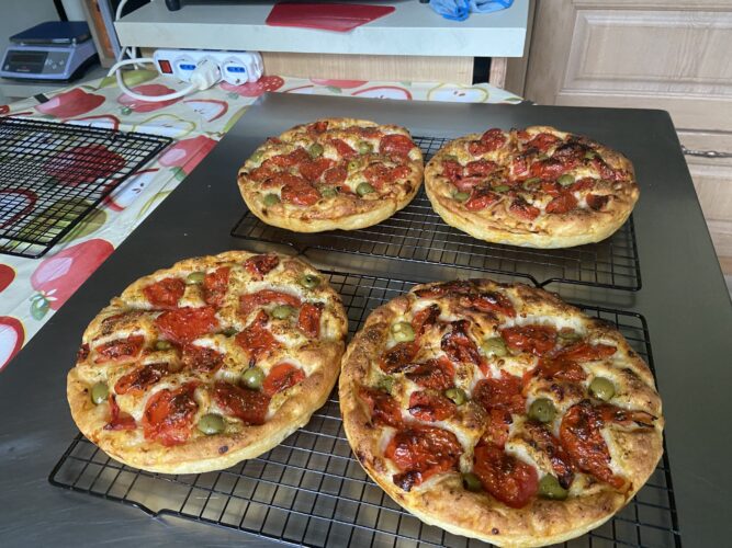focaccia barese semola patata pomodori