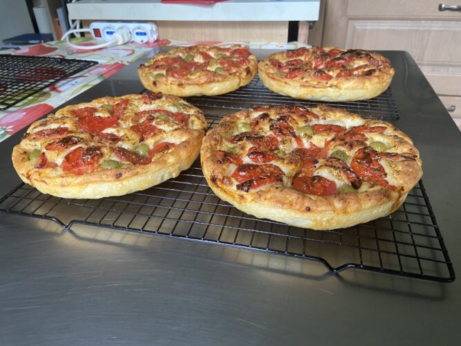 focaccia barese semola patata pomodori