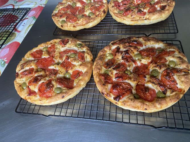 focaccia barese semola patata pomodori