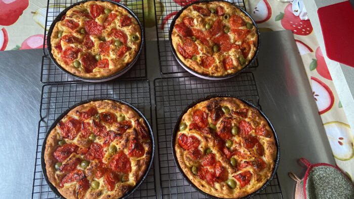 focaccia barese semola patata pomodori