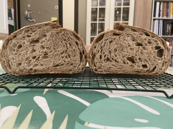 pane cuor di cereali lievito madre