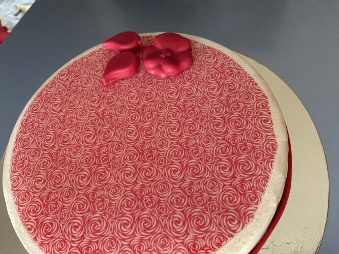 fraisia torta moderna fragola pistacchio vaniglia gluten free