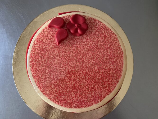 fraisia torta moderna fragola pistacchio vaniglia gluten free