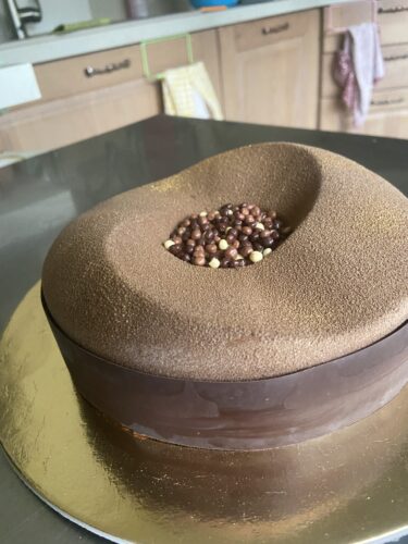 gianduia love torta moderna