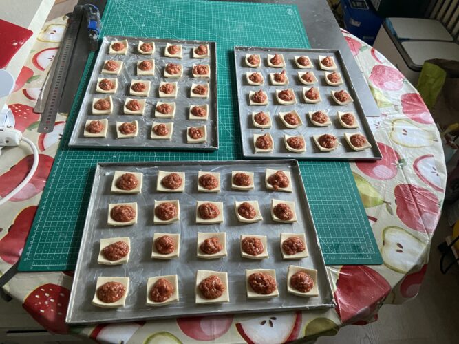 pizzette sfogliate