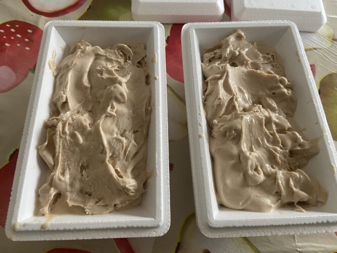 selezione di gelati