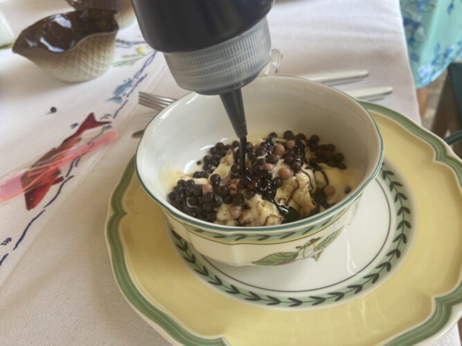 topping cacao