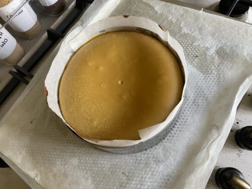 biscoff lotus baked cheesecake