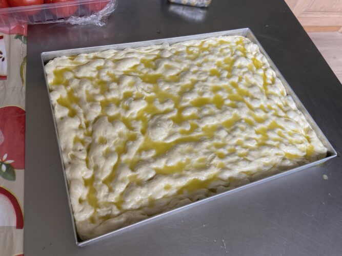 focaccia pomodoro Sud semola patata
