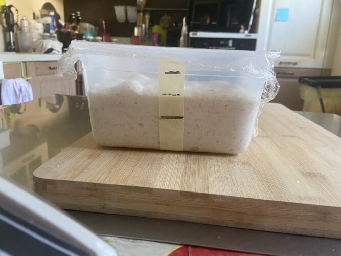 pane semintegrale farro lievito madre