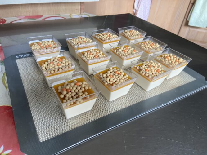 bicchierini panna cotta summer style