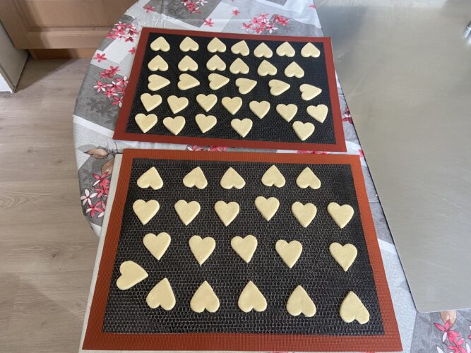 biscotti cuoricini latte condensato vaniglia senza uova