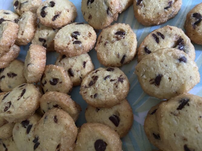 biscotti rustichelli mais nocciole cioccolato