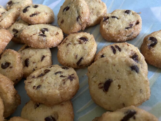 biscotti rustichelli mais nocciole cioccolato
