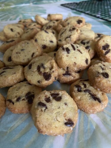 biscotti rustichelli mais nocciole cioccolato