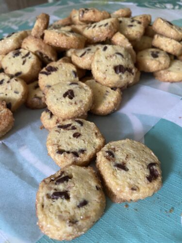 biscotti rustichelli mais nocciole cioccolato
