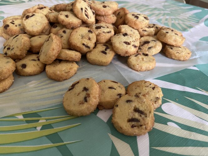 biscotti rustichelli mais nocciole cioccolato