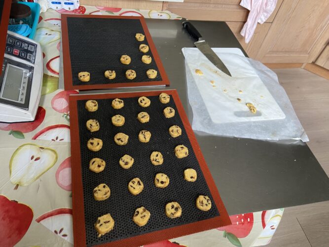 biscotti rustichelli mais nocciole cioccolato