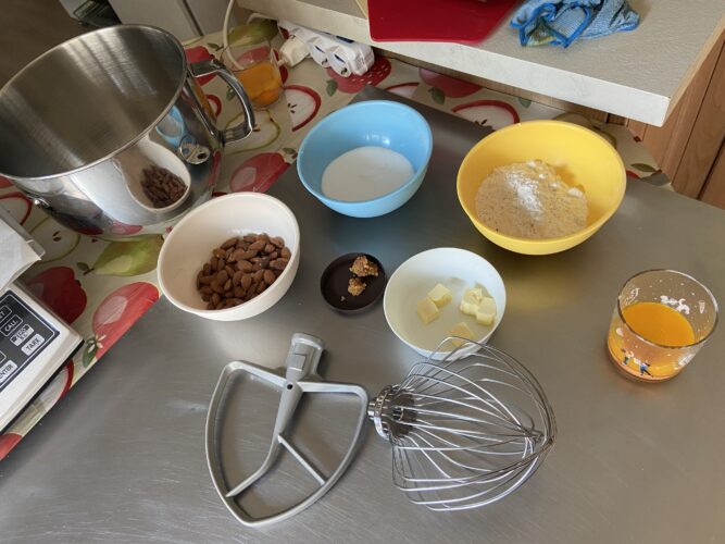 biscotti sbreghe alle mandorle