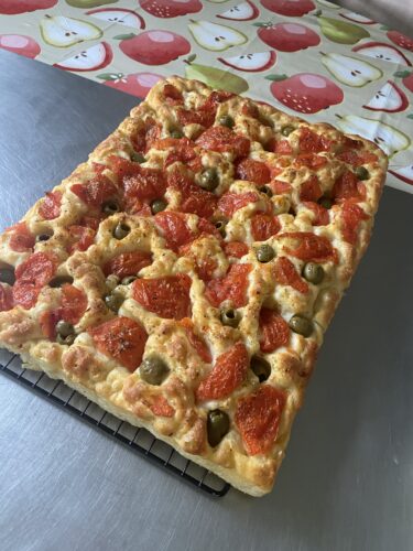 focaccia pomodoro sud semola patata