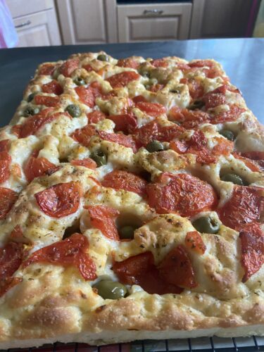focaccia pomodoro sud semola patata