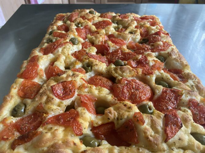 focaccia pomodoro sud semola patata